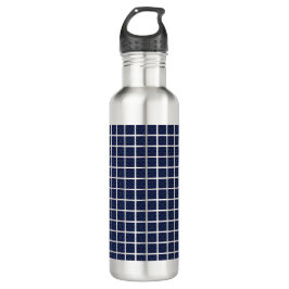 Botella de agua Blue Squares