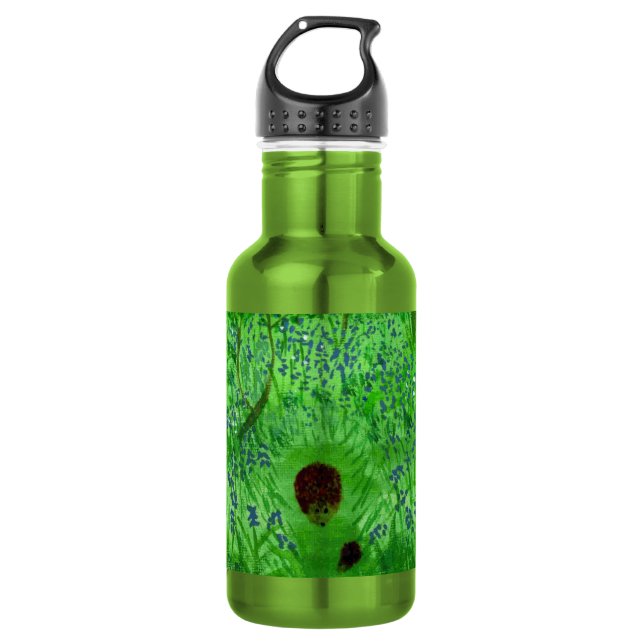 Botella De Agua Bluebell Woodland Hedgehogs (Anverso)