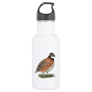Botella De Agua Bobwhite Quail Rooster