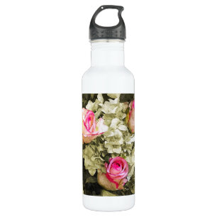 Botella De Agua Boda Bouquet
