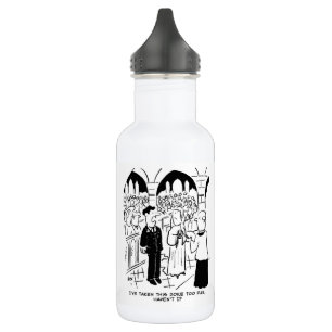 Botella De Agua Boda - Bridegroom Practical Chiste Personalizado S