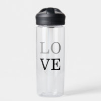 Boda Gray Black Script Love