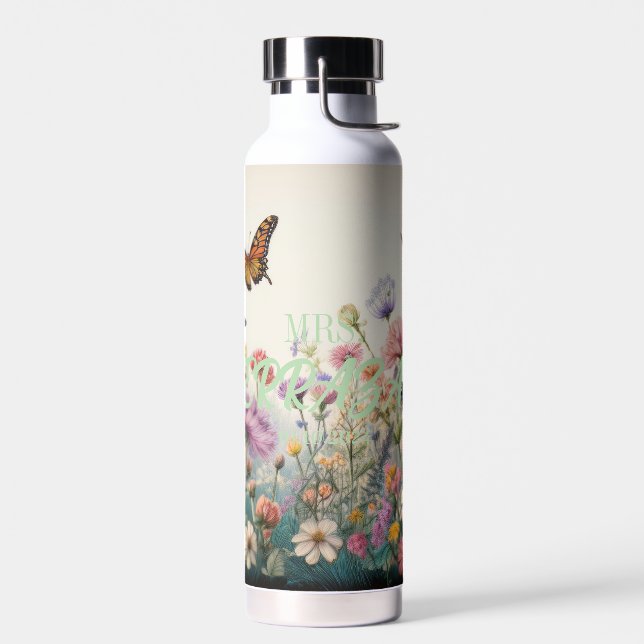 Botella De Agua Boda personalizado (Izquierdo)
