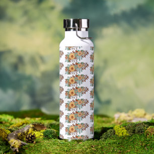 Botella De Agua Boho Floral