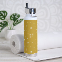 Botella De Agua Boho Gold Starlight