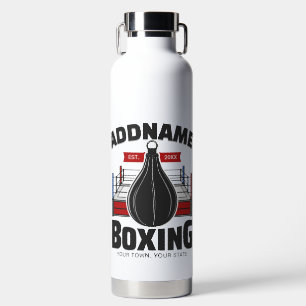 Botella De Agua Bolsa de velocidad del gimnasio Boxer Ring ADD NAM