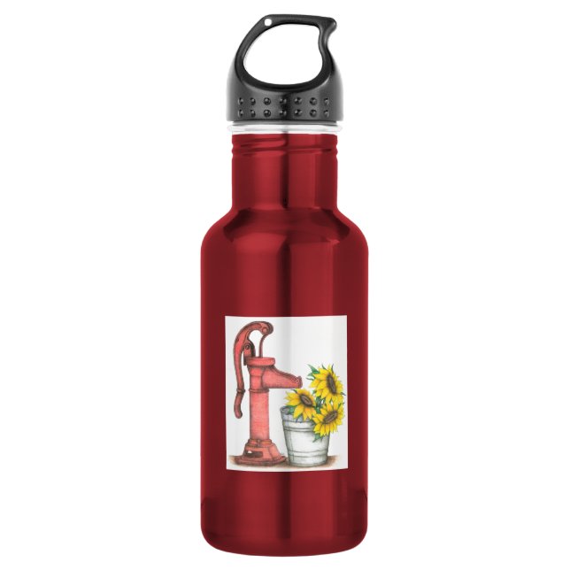 Botella De Agua Bomba de agua- (Anverso)