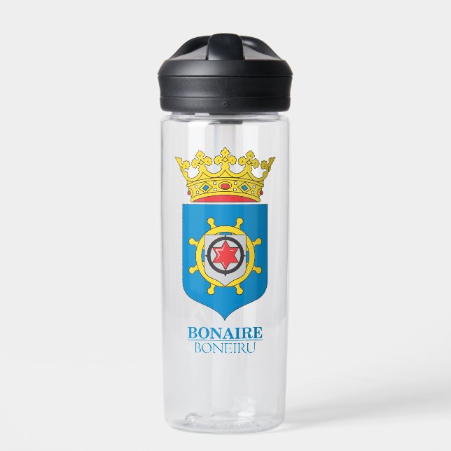 Botella De Agua Bonaire COA (Delante)