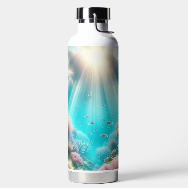 Botella De Agua Bonita barrera de coral (Izquierda)