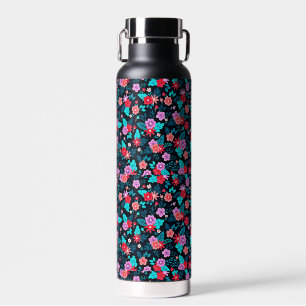 Botella De Agua Bonito arreglo Ditsy Floral Pattern-56576