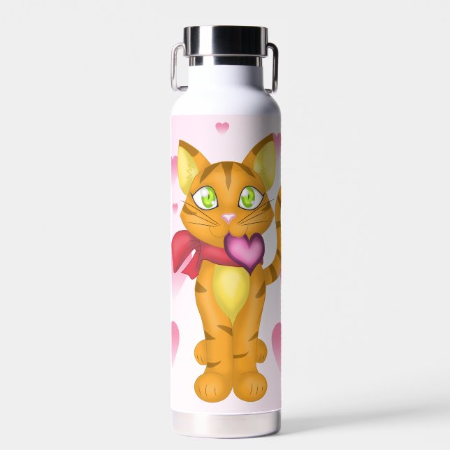 Botella De Agua Bonito Kitty (Delantero)