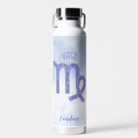Bonito Virgo Astrología Rótulo Púrpura Personaliza