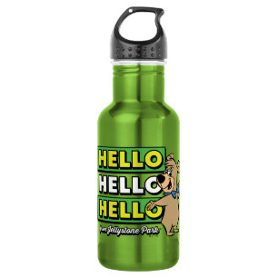 Botella De Agua Boo-Boo Bear Hola Hola Desde Jellystone