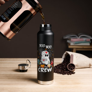 Botella De Agua Boo Boo Crew Enfermera Fantasma Halloween Espeluzn