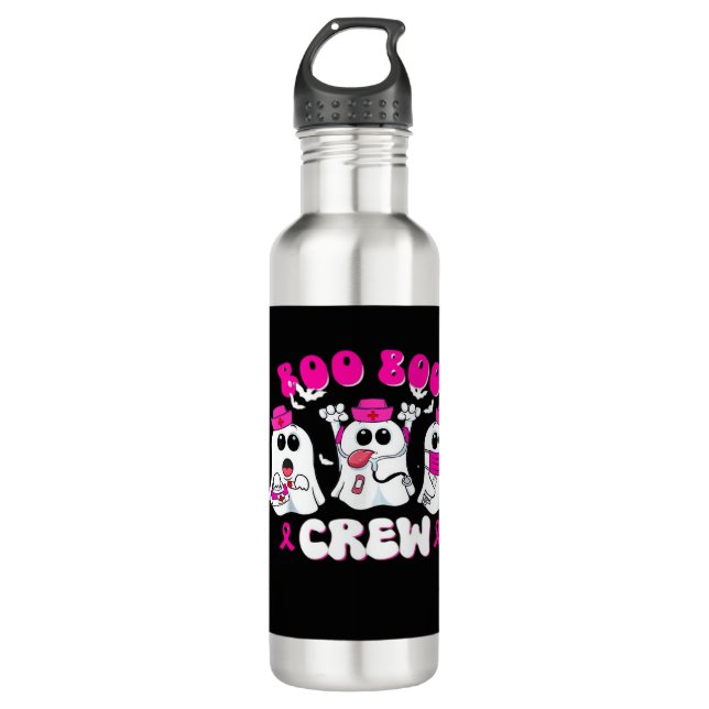 Botella De Agua Boo Boo Crew Nurse Halloween Costume Ghost Breast  (Anverso)