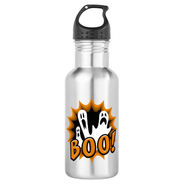 Botella De Agua ¡Boo de Halloween! (Anverso)