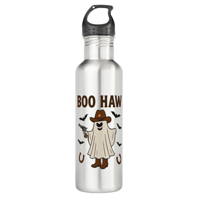 Botella De Agua Boo Haw (Anverso)