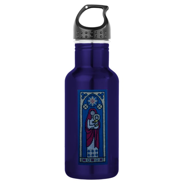 Botella De Agua bordado cristiano (Anverso)