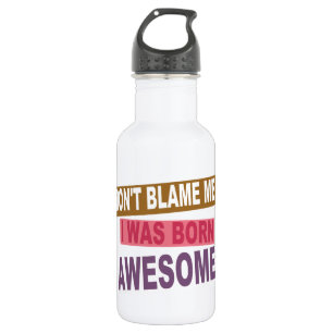 Botella De Agua Born Awesome