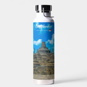 Botella De Agua Borobudur, Indonesia - Antiguo templo budista