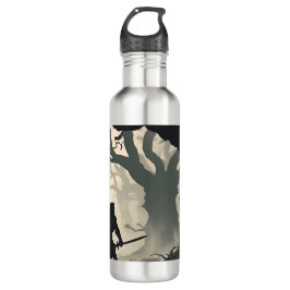 Botella De Agua Bosque de Cryptid