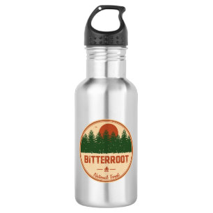 Botella De Agua Bosque nacional de Bitroot