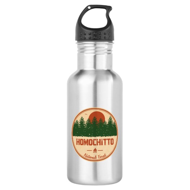 Botella De Agua Bosque nacional de Homochitto (Anverso)