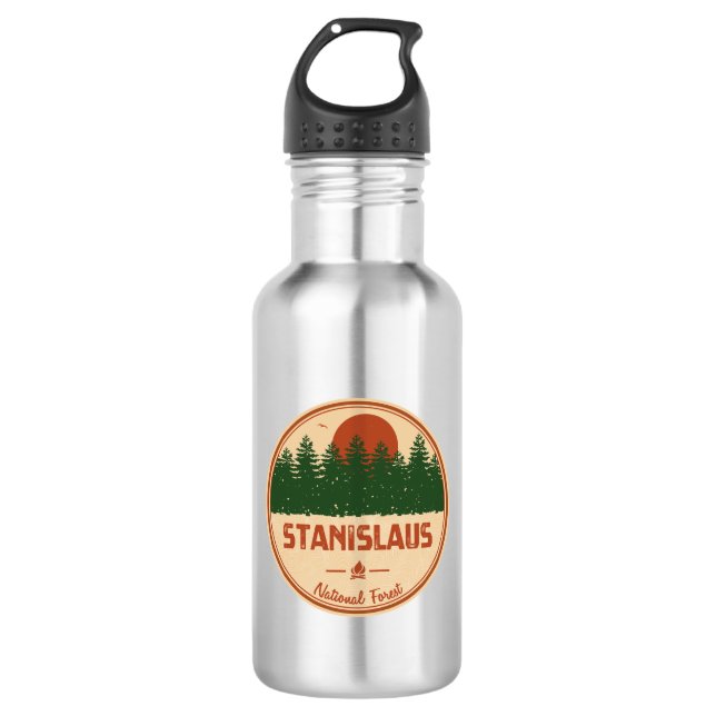 Botella De Agua Bosque nacional de Stanislaus (Anverso)
