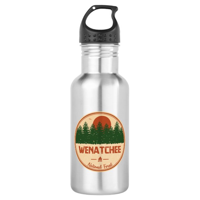 Botella De Agua Bosque nacional de Wenatchee (Anverso)