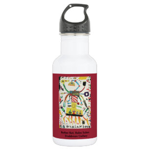 Botella De Agua Bot del peluquero, salón de Robo