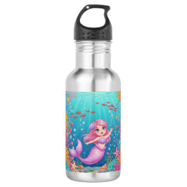 Botella De Agua Botella Cute Mermaid Water