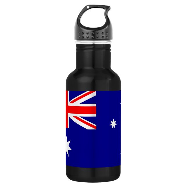 Botella De Agua Botella de la bandera australiana para la libertad (Anverso)