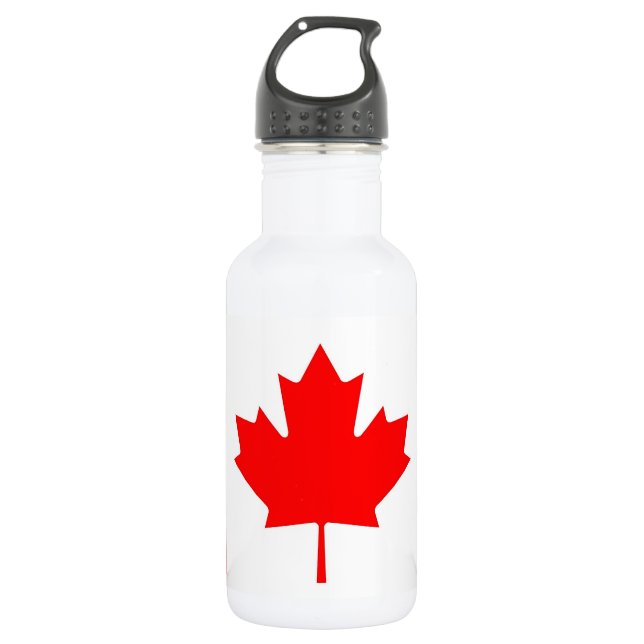 Botella De Agua Botella de la bandera canadiense de libertad (Anverso)