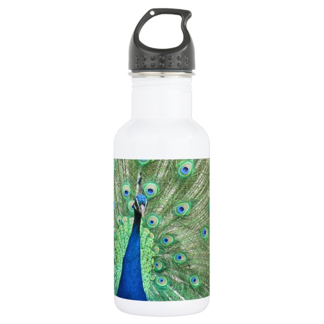 Botella De Agua Botella - Peacock (Anverso)