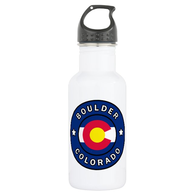 Botella De Agua Boulder Colorado (Anverso)