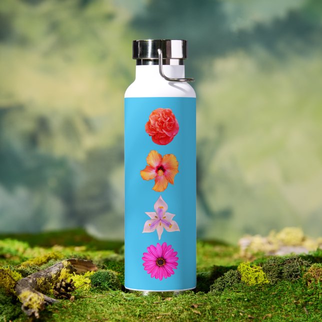 Botella De Agua Bouquet Water Bottle (Al aire libre (girado))