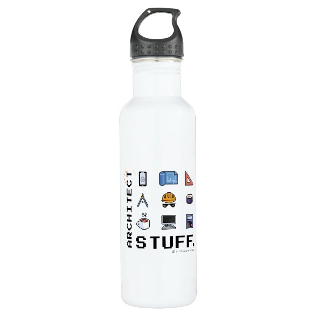 Botella De Agua Bouteille d'eau (Anverso)