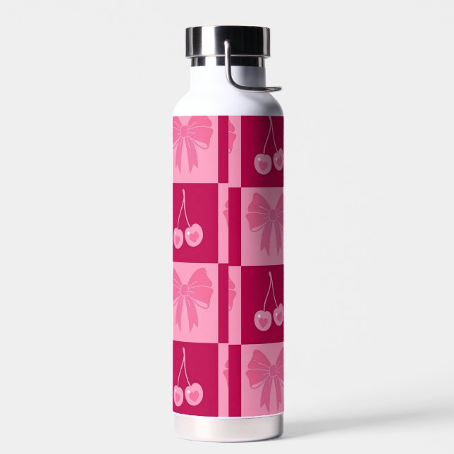 Botella De Agua Bow and Cherry water bottle  (Izquierdo)