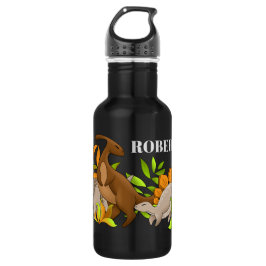 Botella De Agua Boys Dinosaurios prehistóricos diversión