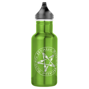 Botella De Agua Braise Seitan Vegan Pentagram (versión ligera)