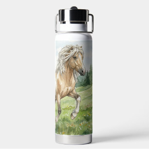 Botella De Agua Brana Pinto Palomino Acuarela Islandesa