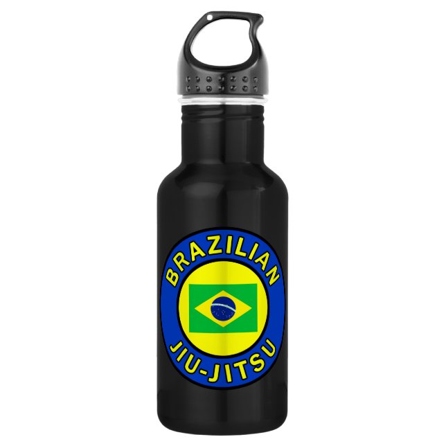 Botella De Agua Brasilen@o Jiu Jitsu (Anverso)