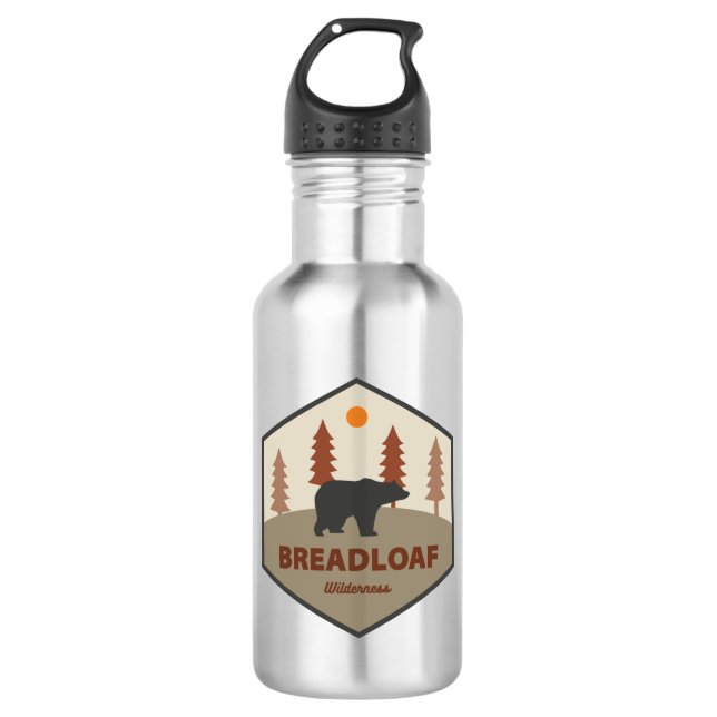 Botella De Agua Breadloaf Wilderness Vermont Bear (Anverso)