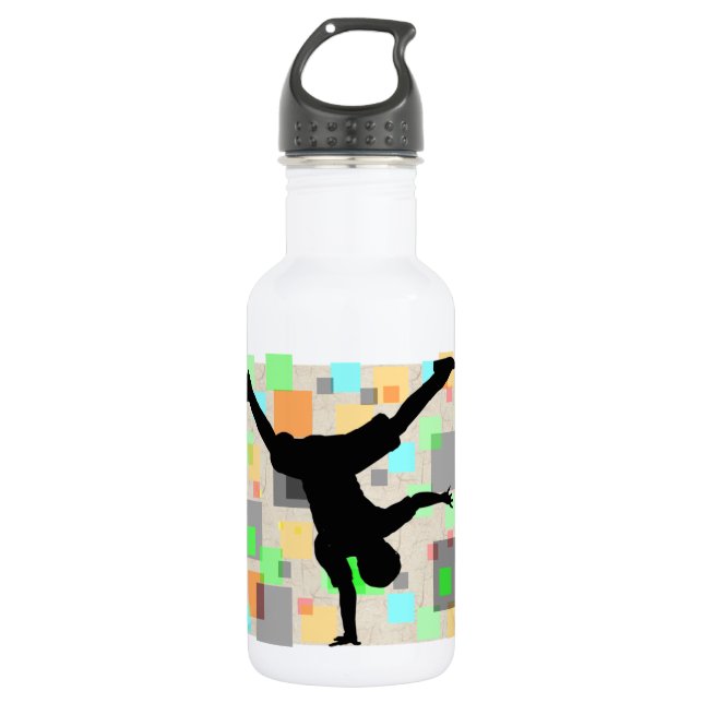 Botella De Agua Breakdance 32 onzas (Anverso)
