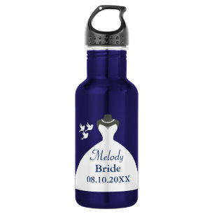 Botella De Agua Bride Boda Gown