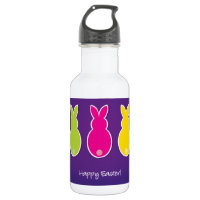 Bright Easter Bunny Silhouette