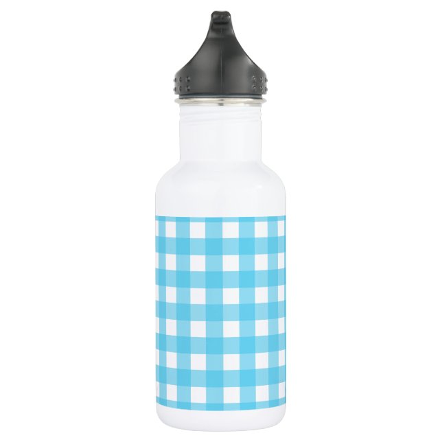 Botella De Agua Brillante azul ceruleano (Derecha)