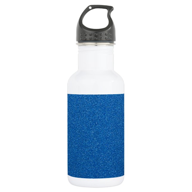 Botella De Agua Brillo Azul, Destello, Fondo de Brillo (Anverso)