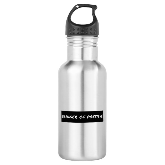 Botella De Agua Bringer de motivación positiva (Anverso)