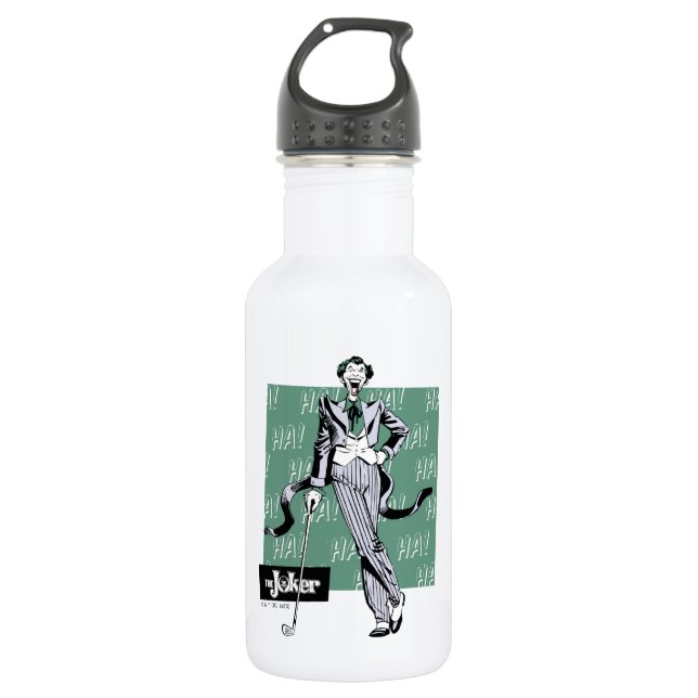 Botella De Agua Bromista Con Club De Golf (Anverso)